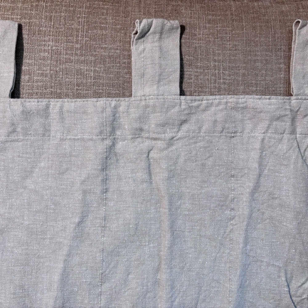 IKEA tab top curtain panels